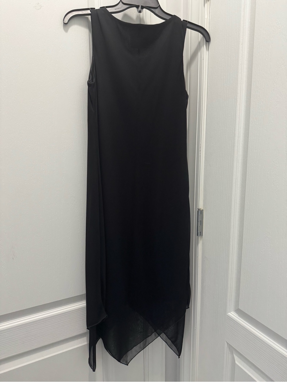 AGB Byer California - Black Sleeveless Asymmetrical Hem Dress